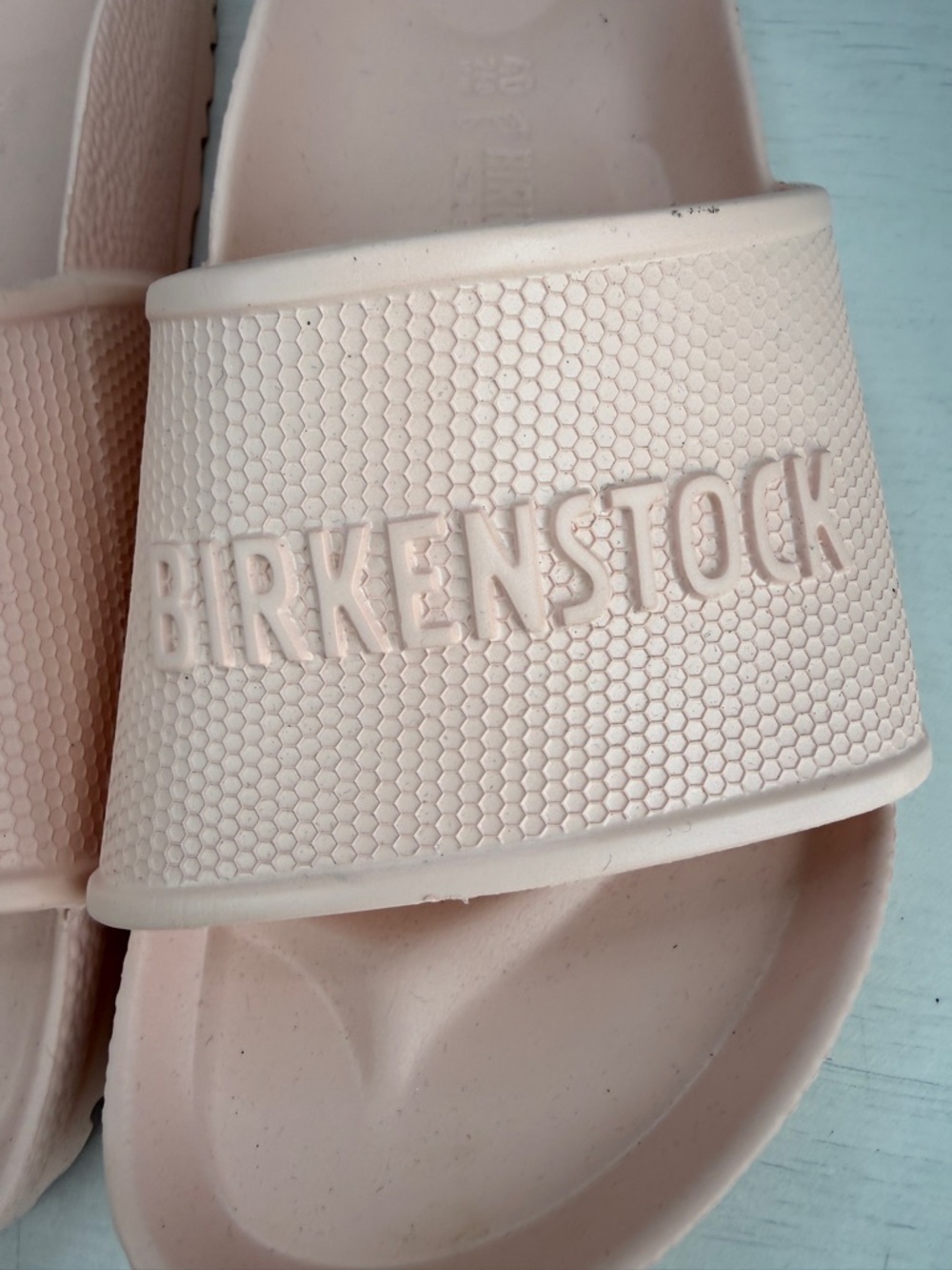 Birkenstock Barbados Light Pink EVA Sandals W9 M7 - Picture 4 of 15